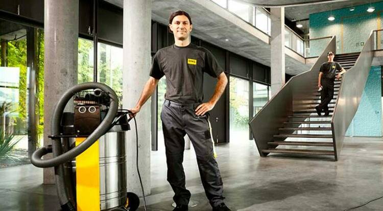 Reinigung nach Firmenumzug